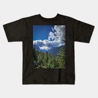 How Far Can Eye See Jasper National Park Rockies V1 Kids T-Shirt